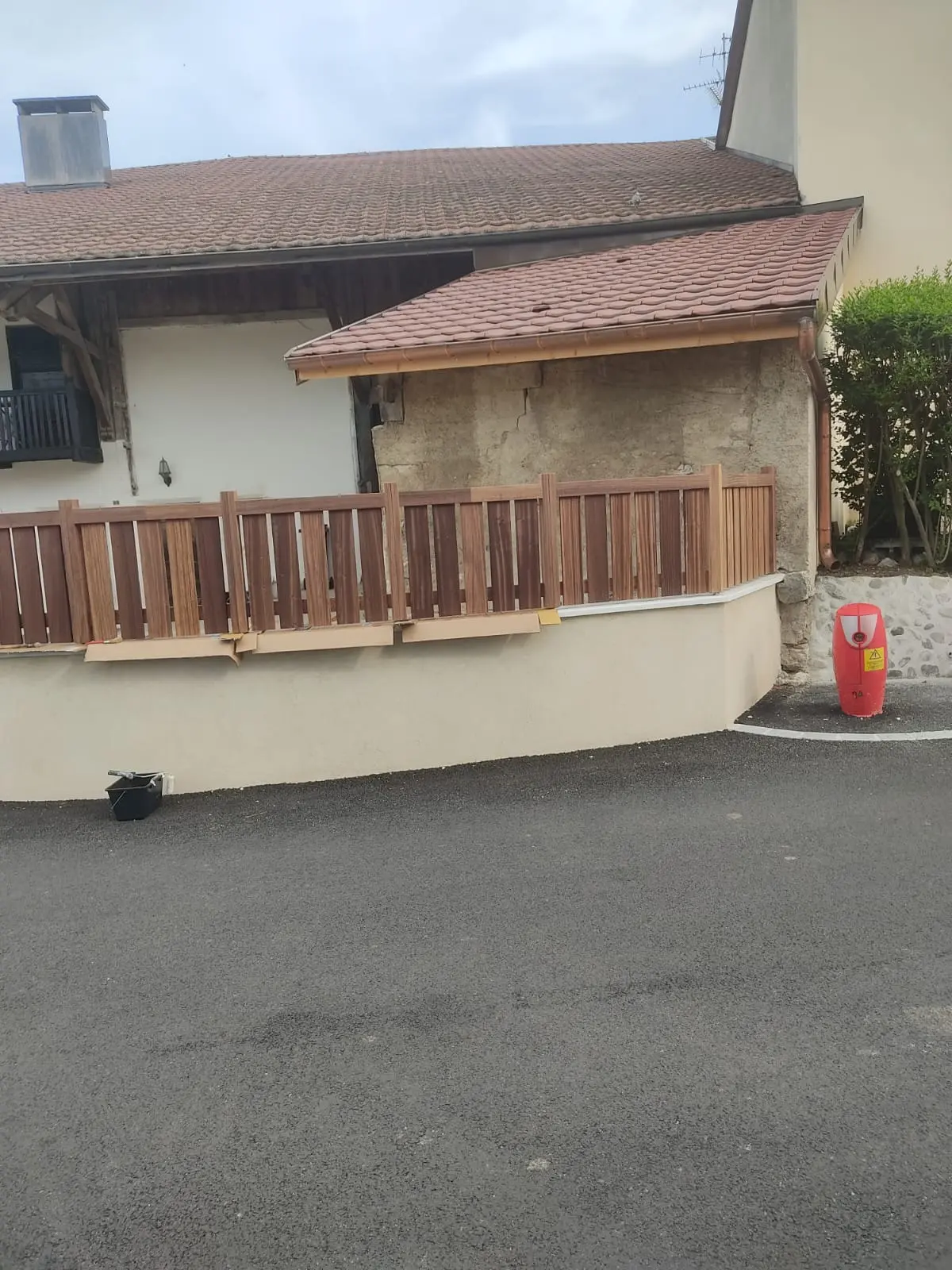 Rénovation peinture Pays de Gex - avant travaux